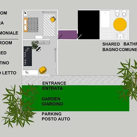 בית הארחה Casa Carolina Struttura Privata Affitta Camera Fiume Veneto